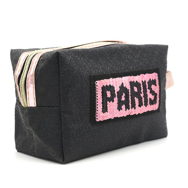 Makeup Pouch - Black, Beauty & Personal Care, Beauty Tools, Chase Value, Chase Value