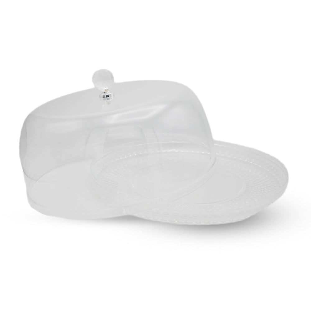 Acrylic Multi Function Cake Dish 4175 (MB-301) - White, Home & Lifestyle, Serving And Dining, Chase Value, Chase Value
