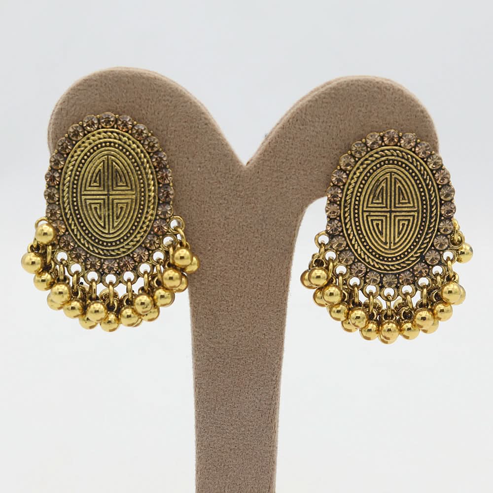 Women's Fancy Ear Tops - Copper, Women, Earrings & Tops, Chase Value, Chase Value