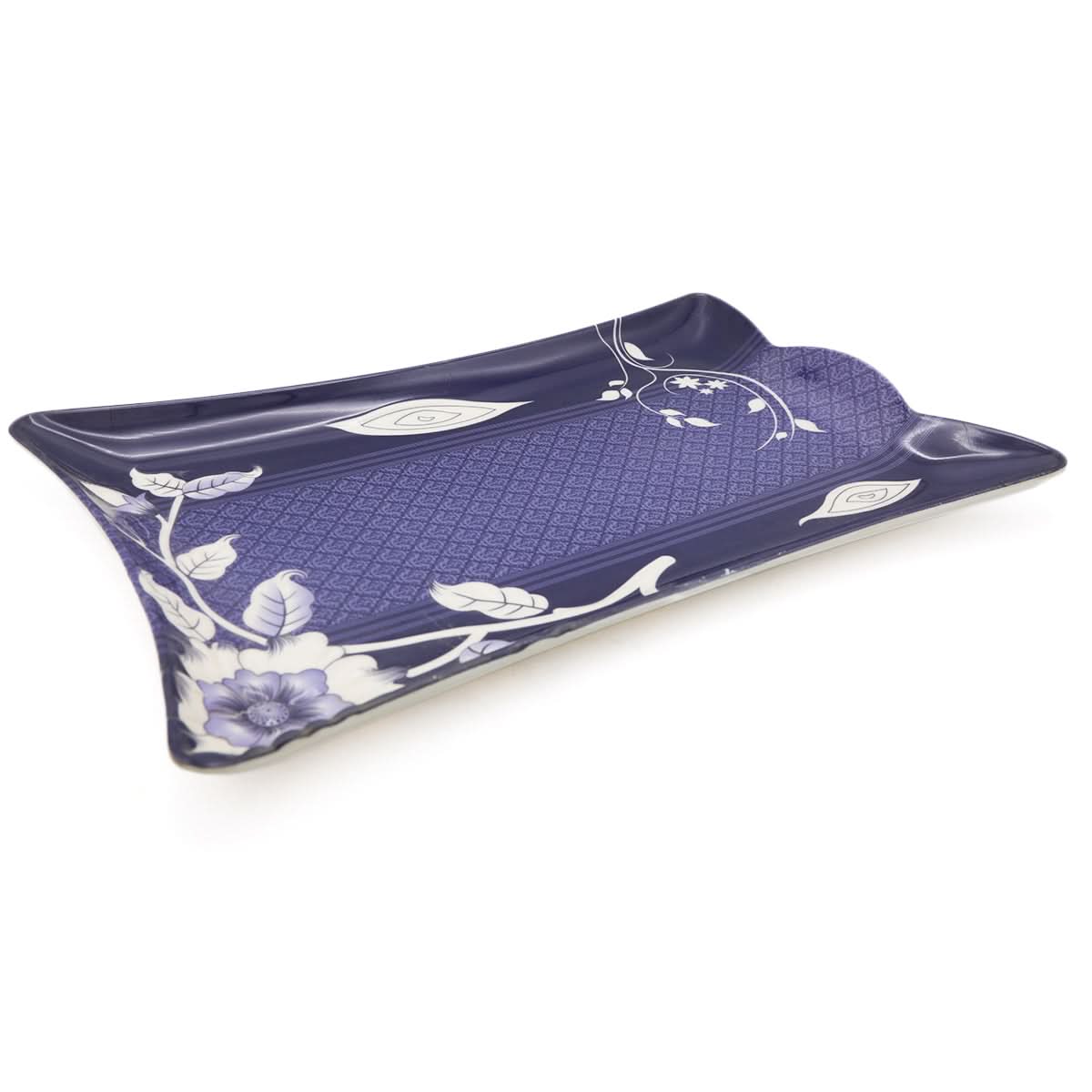 Embose Tray Melamine Small - Dark Blue, Home & Lifestyle, Serving And Dining, Chase Value, Chase Value