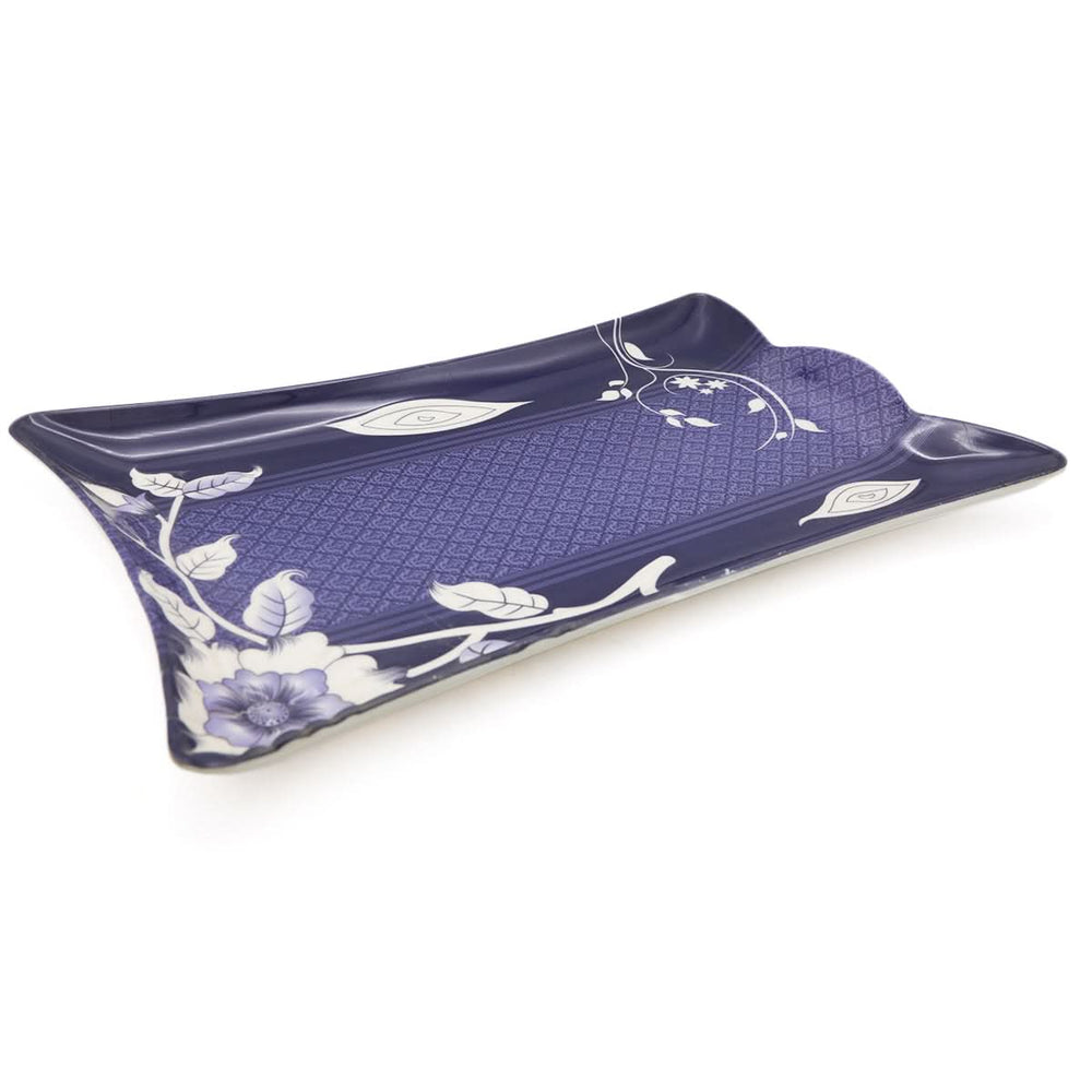Embose Tray Melamine Small - Blue, Home & Lifestyle, Serving And Dining, Chase Value, Chase Value