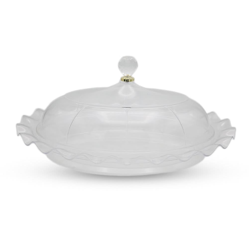 Acrylic Oval Dish 4137 (KA-40/MB-301) - White, Home & Lifestyle, Serving And Dining, Chase Value, Chase Value