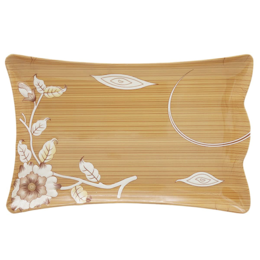 Embose Tray Melamine Small - Beige, Home & Lifestyle, Serving And Dining, Chase Value, Chase Value