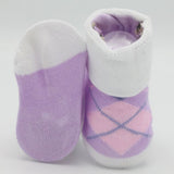 Newborn Booties (RA601) - Purple, Kids, NB Shoes And Socks, Chase Value, Chase Value