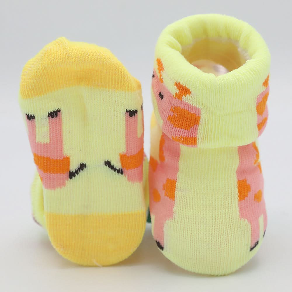 Newborn Booties (RA601) - Yellow, Kids, NB Shoes And Socks, Chase Value, Chase Value