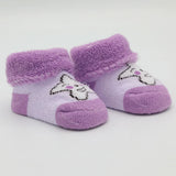 Newborn Booties (RA601) - Purple, Kids, NB Shoes And Socks, Chase Value, Chase Value