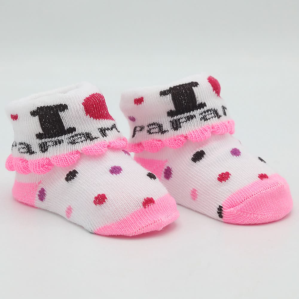 Newborn Booties (RA601) - Pink, Kids, NB Shoes And Socks, Chase Value, Chase Value