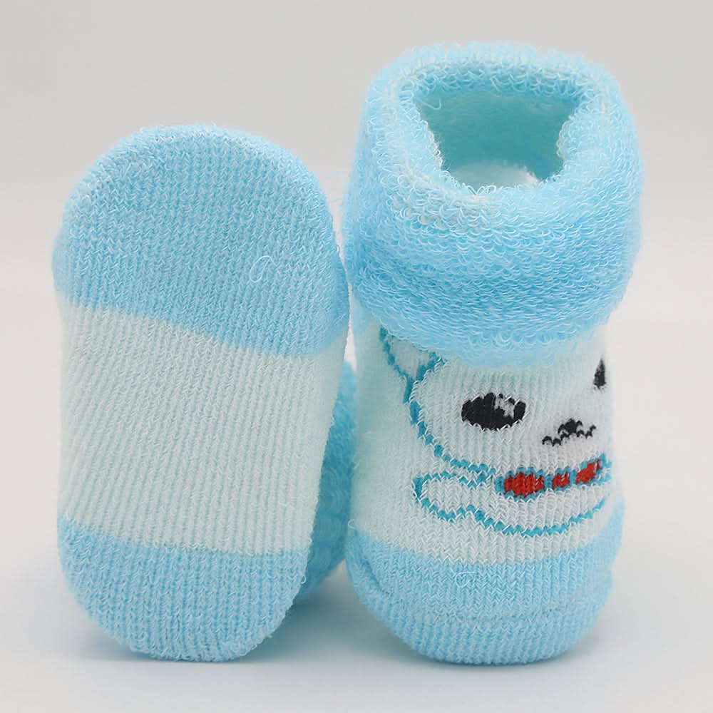 Newborn Booties (RA601) - Blue, Kids, NB Shoes And Socks, Chase Value, Chase Value