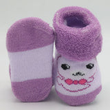 Newborn Booties (RA601) - Purple, Kids, NB Shoes And Socks, Chase Value, Chase Value