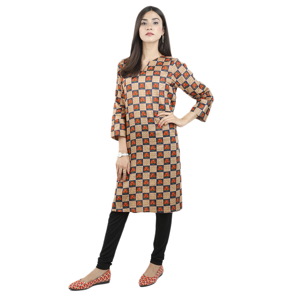 Karizma Chahat Printed Lawn 1 Pcs Un-Stitched Kurti - 06, Women, Unstitched Kurti, United Textiles, Chase Value