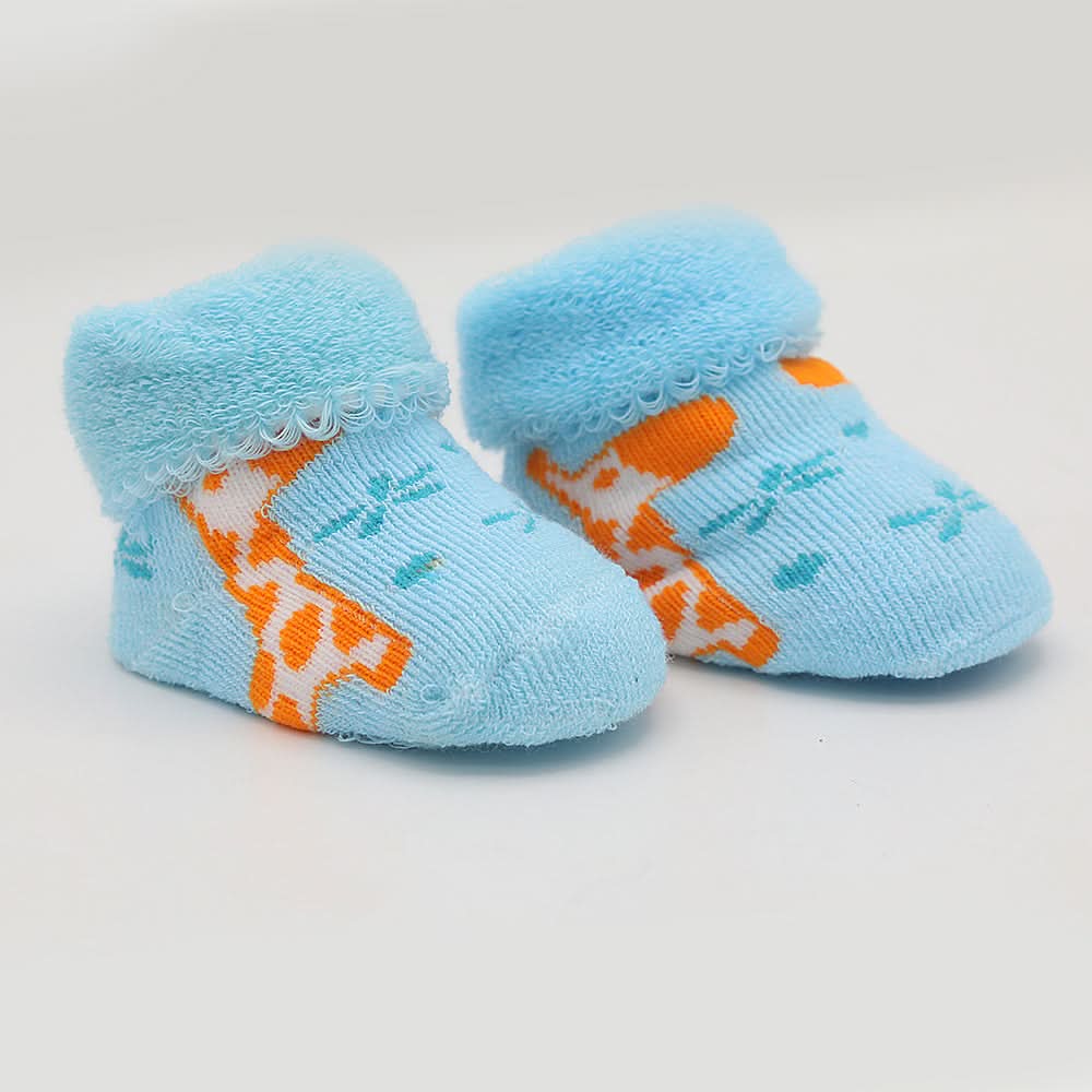 Newborn Booties (RA601) - Blue, Kids, NB Shoes And Socks, Chase Value, Chase Value