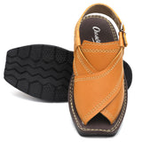 Boys Peshawari Sandal M-1138 - Mustard, Kids, Boys Sandals, Chase Value, Chase Value