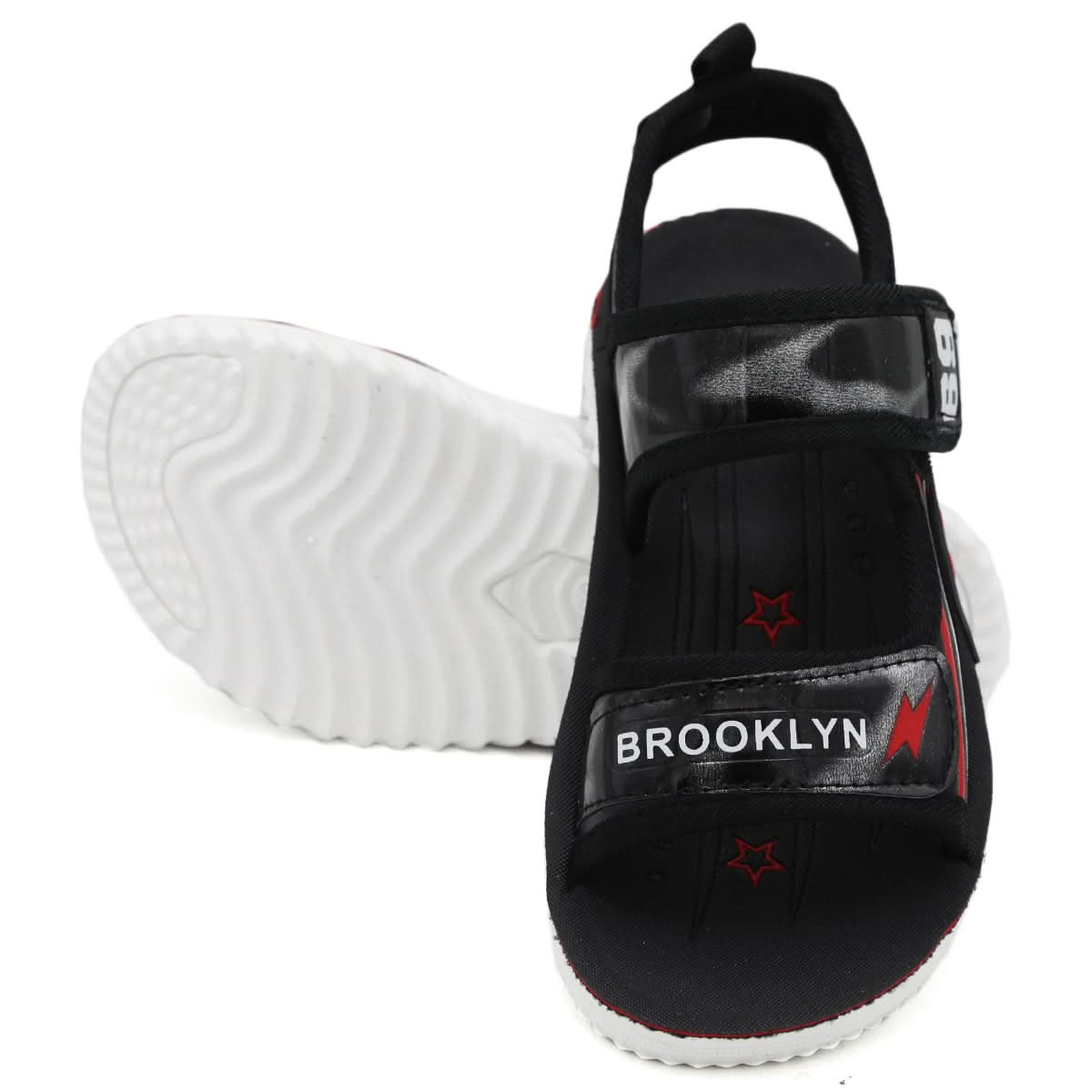 Boys Sandal A-1 - Red, Kids, Boys Sandals, Chase Value, Chase Value