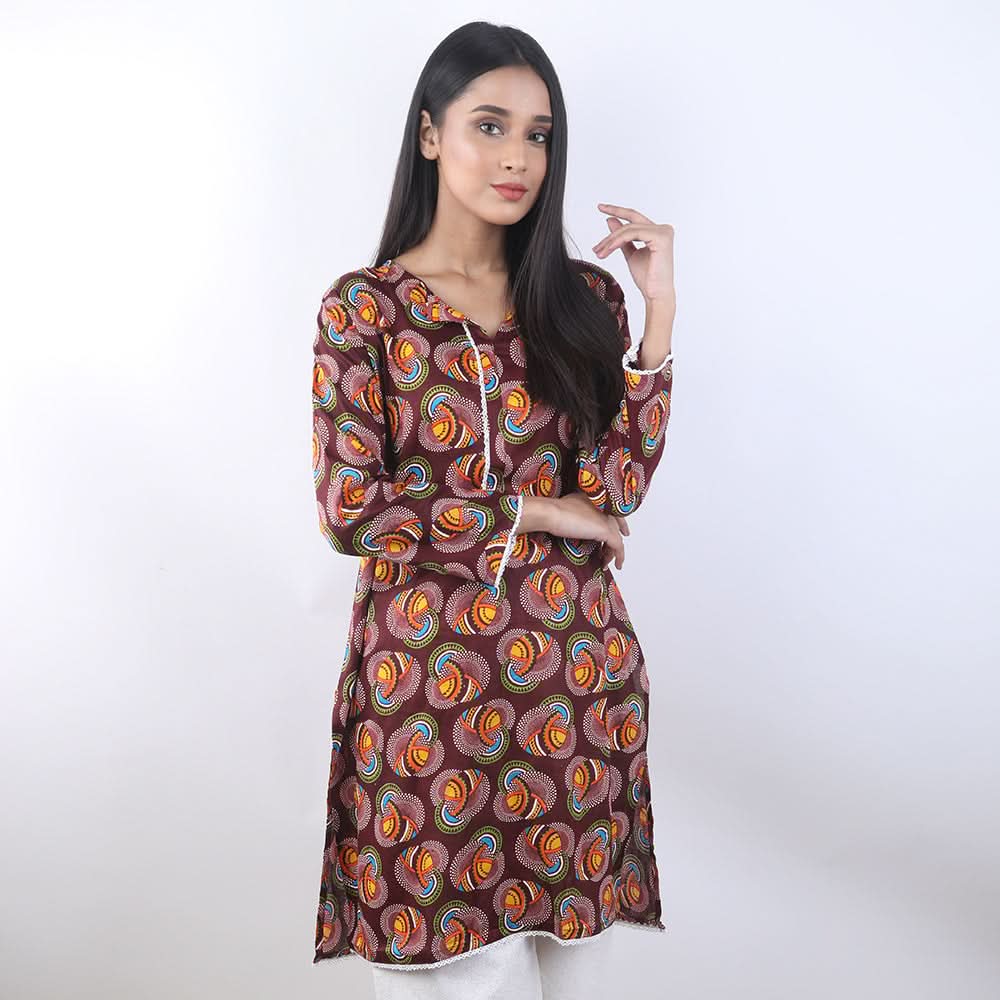Karizma Classic Lawn 1 Pcs Un-Stitched Kurti - 01, Women, Unstitched Kurti, United Textiles, Chase Value