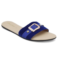 Womens Slippers Sn-005 - Blue, Women, Slippers, Chase Value, Chase Value