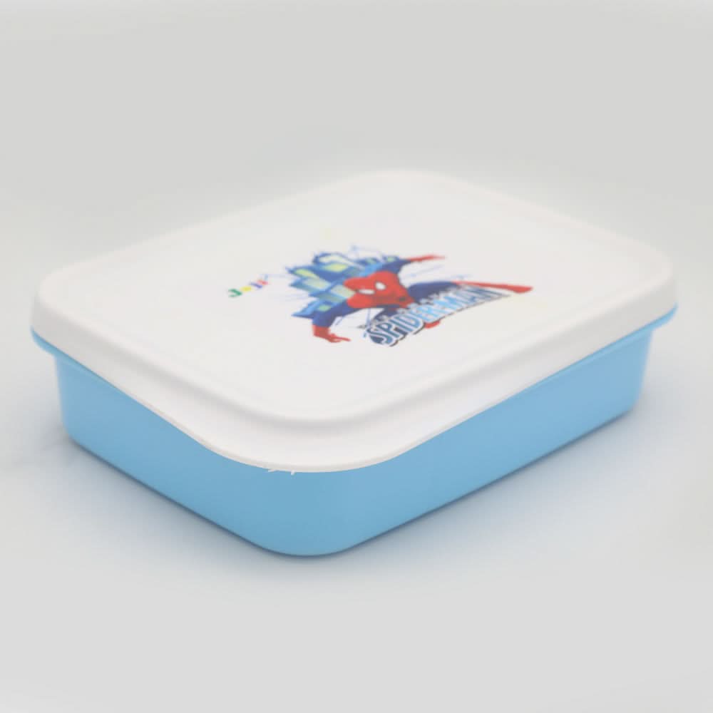 Slim Line Lunch Box JZ-670 - Blue, Kids, Tiffin Boxes And Bottles, Chase Value, Chase Value