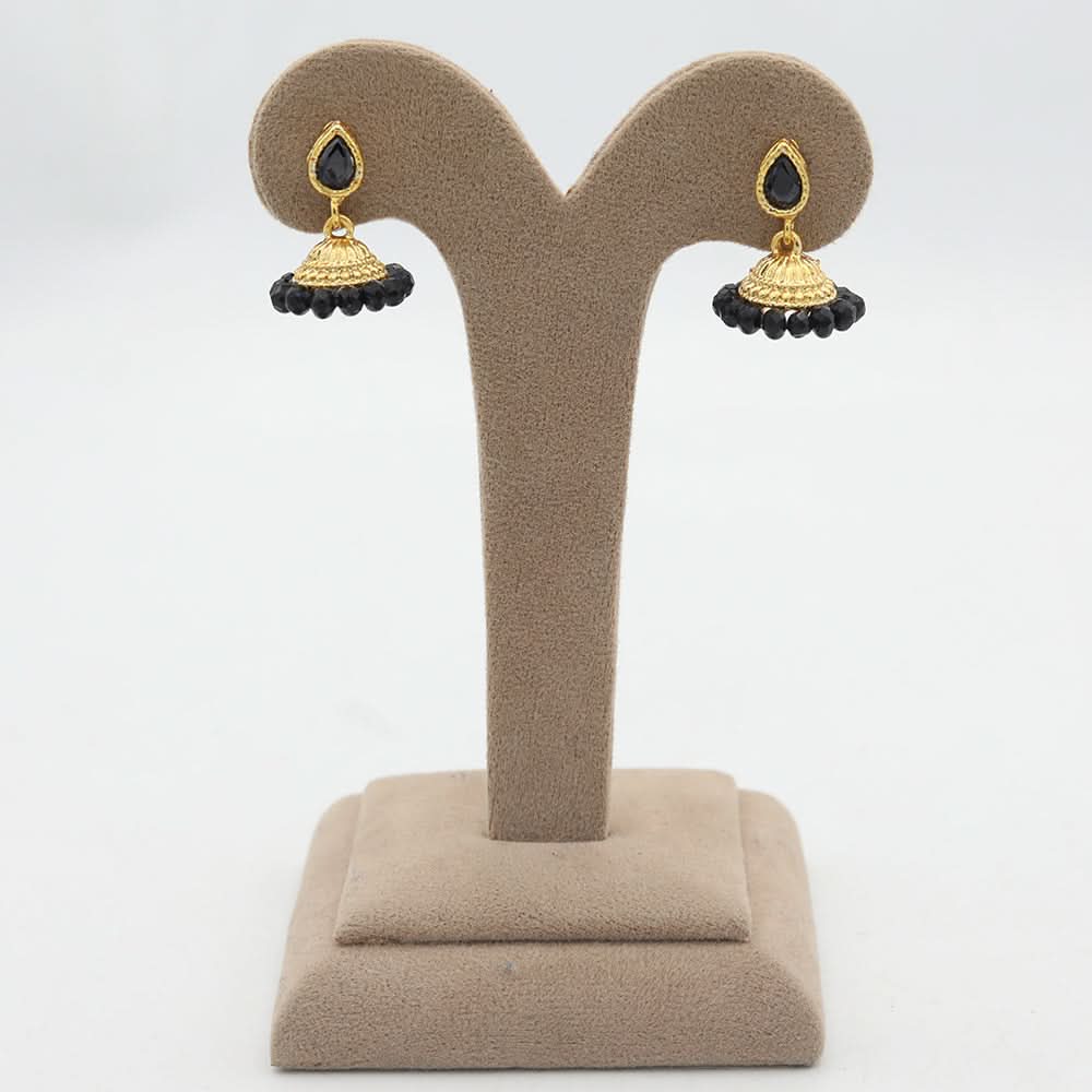 Women's Umbrella Jhumki - Black, Women, Earrings & Tops, Chase Value, Chase Value