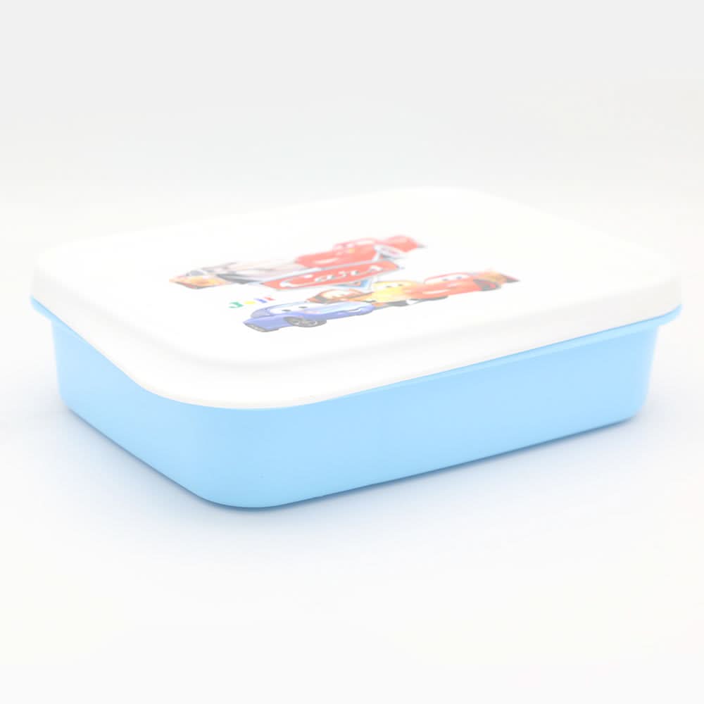 Slim Line Lunch Box JZ-670 - Blue, Kids, Tiffin Boxes And Bottles, Chase Value, Chase Value