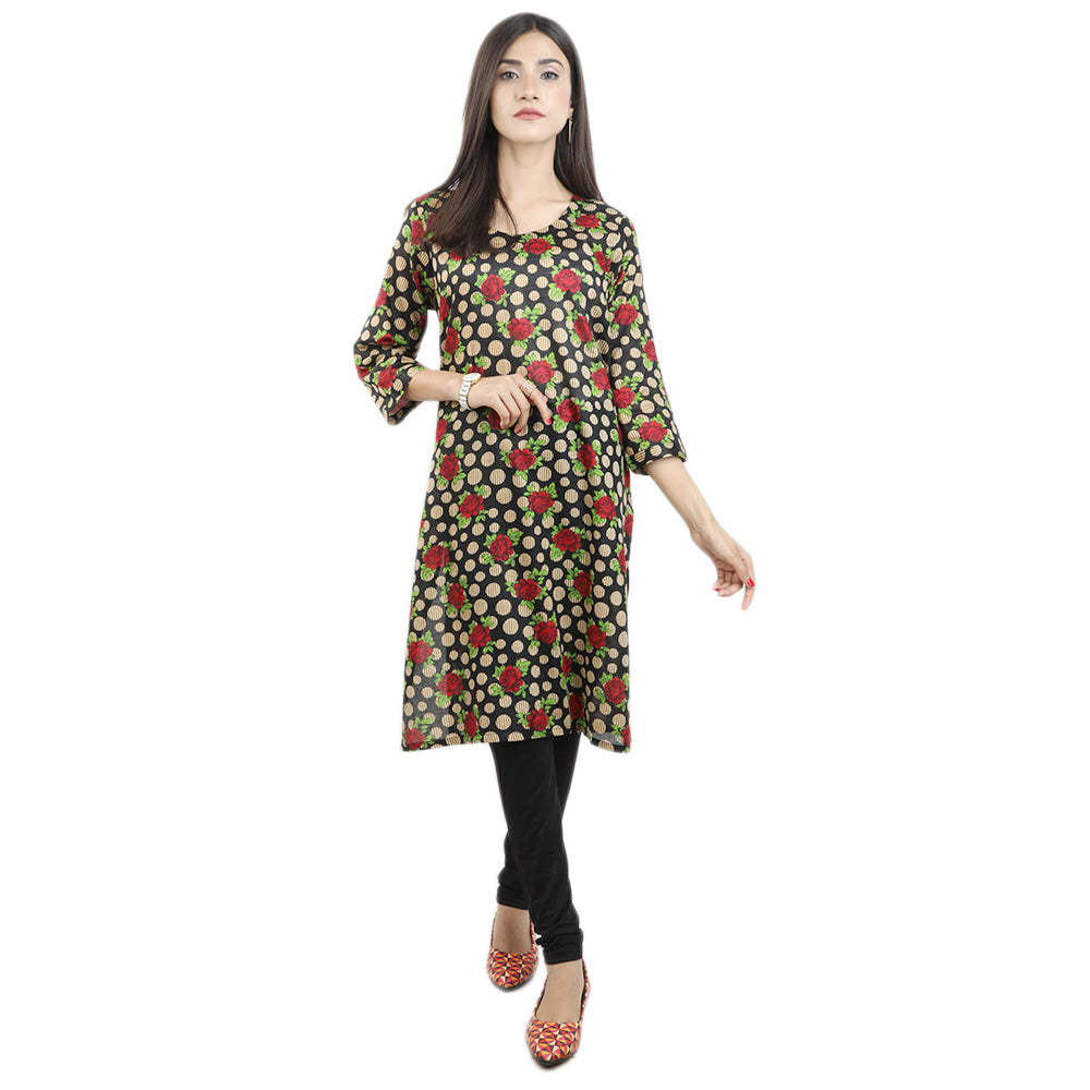 Karizma Chahat Printed Lawn 1 Pcs Un-Stitched Kurti - 04, Women, Unstitched Kurti, United Textiles, Chase Value