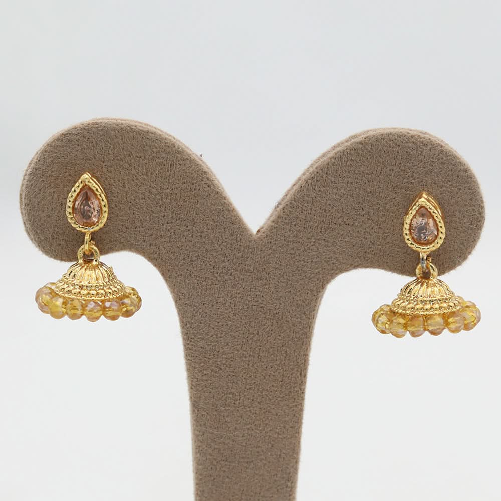 Women's Umbrella Jhumki - Golden, Women, Earrings & Tops, Chase Value, Chase Value