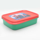 Slim Line Lunch Box JZ-670 - Green, Kids, Tiffin Boxes And Bottles, Chase Value, Chase Value