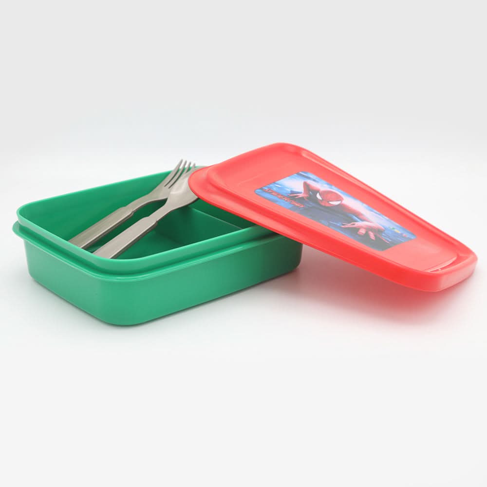 Slim Line Lunch Box JZ-670 - Green, Kids, Tiffin Boxes And Bottles, Chase Value, Chase Value