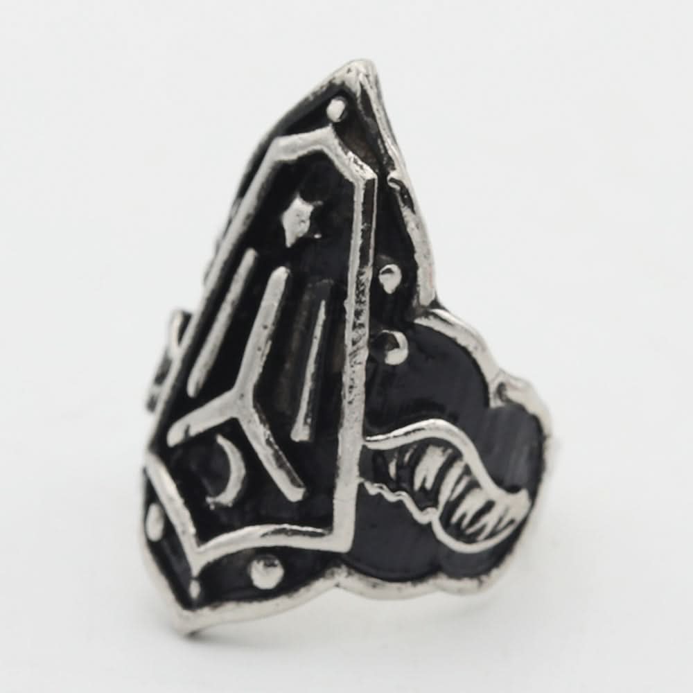Men's Ertugrul Ring - Black, Men, Jewellery, Chase Value, Chase Value