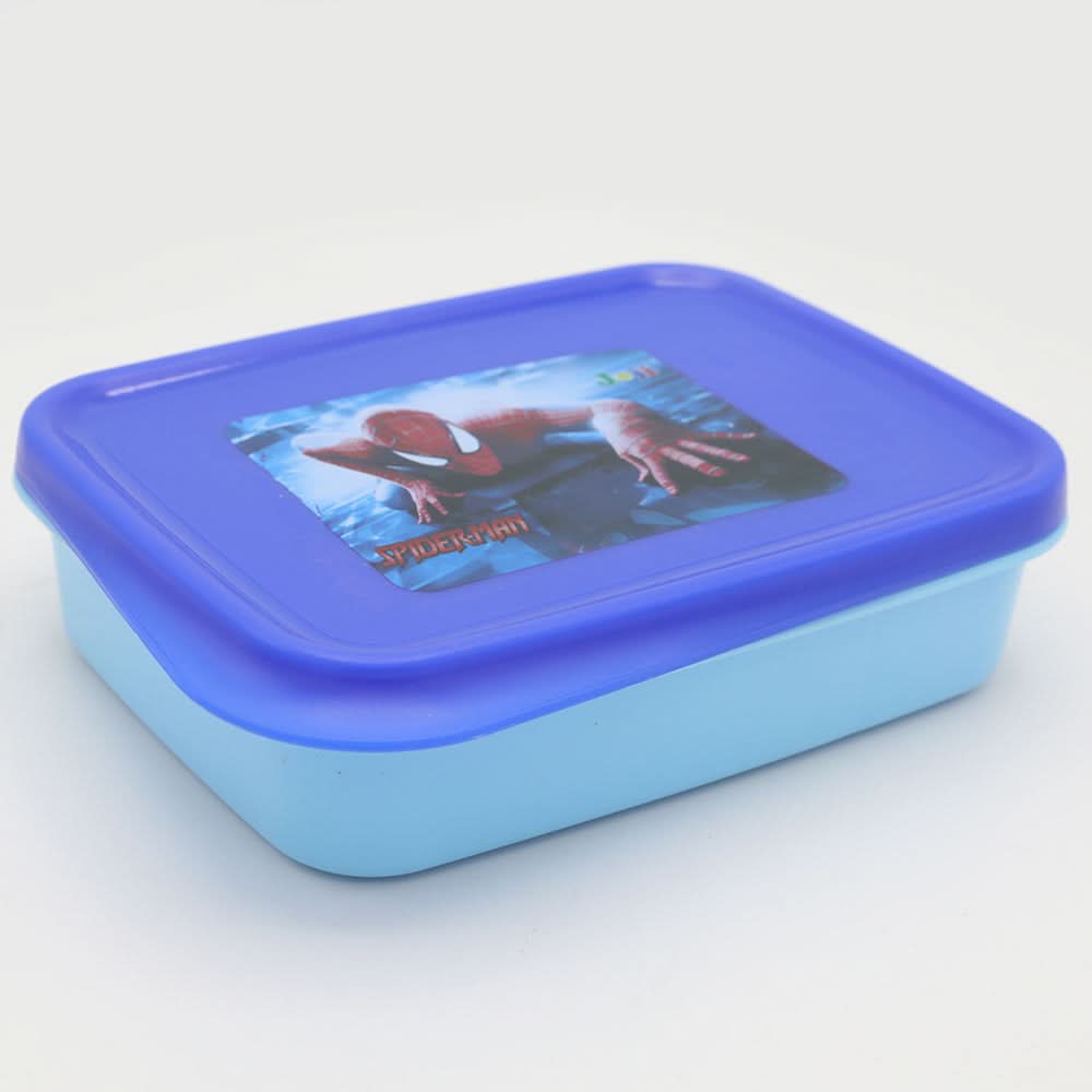 Slim Line Lunch Box JZ-670 - Blue, Kids, Tiffin Boxes And Bottles, Chase Value, Chase Value