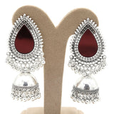 Women's Fancy Earrings - Maroon, Women, Earrings & Tops, Chase Value, Chase Value