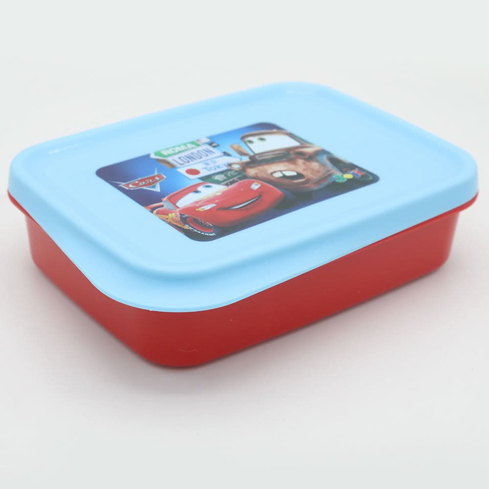 Slim Line Lunch Box JZ-670 - Red, Kids, Tiffin Boxes And Bottles, Chase Value, Chase Value