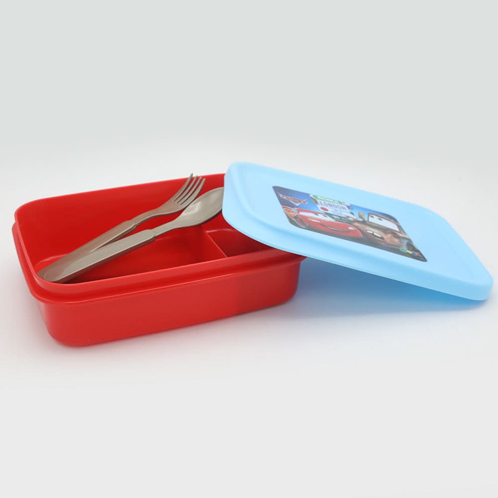 Slim Line Lunch Box JZ-670 - Red, Kids, Tiffin Boxes And Bottles, Chase Value, Chase Value