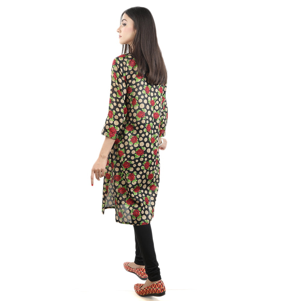 Karizma Chahat Printed Lawn 1 Pcs Un-Stitched Kurti - 04, Women, Unstitched Kurti, United Textiles, Chase Value