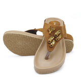 Girls Slippers G-551 - Mustard, Kids, Girls Slippers, Chase Value, Chase Value