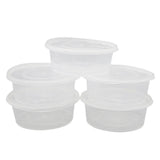 Plastic Round Container 5Pcs, Home & Lifestyle, Storage Boxes, Chase Value, Chase Value