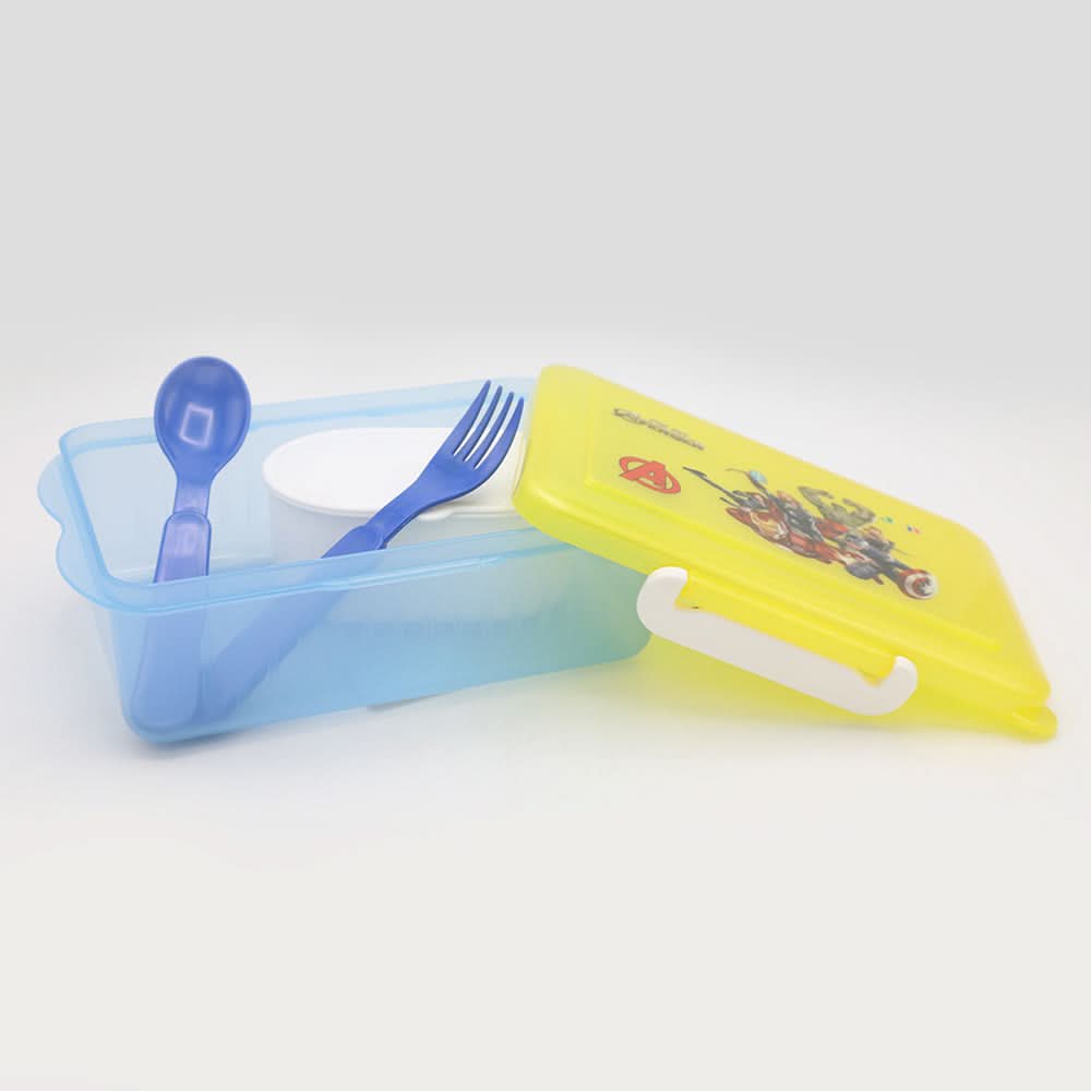 Recta Lunch Box Lock JZ-976 - Blue, Kids, Tiffin Boxes And Bottles, Chase Value, Chase Value