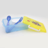 Recta Lunch Box Lock JZ-976 - Blue, Kids, Tiffin Boxes And Bottles, Chase Value, Chase Value