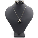 Women's Flower Locket Set - Black, Women, Jewellery Set, Chase Value, Chase Value