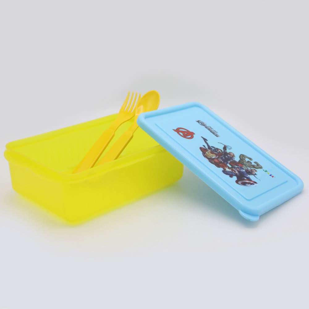 Recta Lunch Box JZ-970 - Yellow, Kids, Tiffin Boxes And Bottles, Chase Value, Chase Value