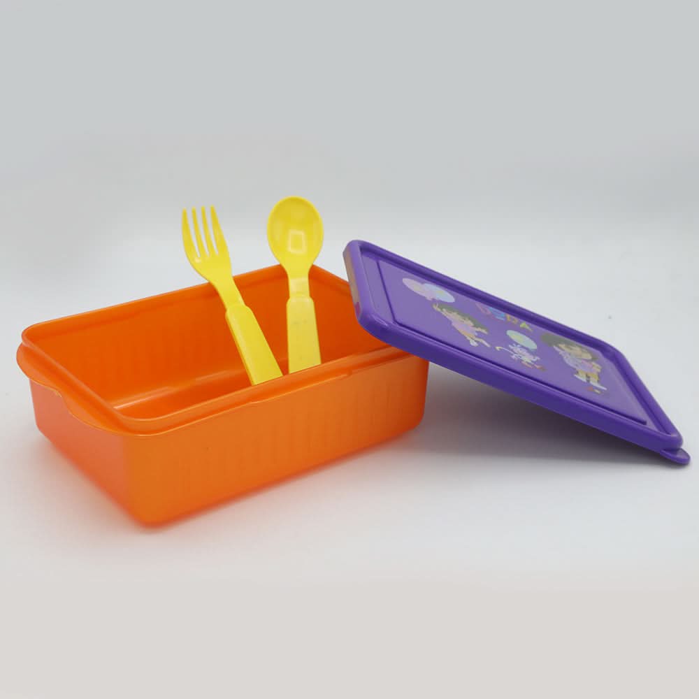 Recta Lunch Box JZ-970 - Orange, Kids, Tiffin Boxes And Bottles, Chase Value, Chase Value