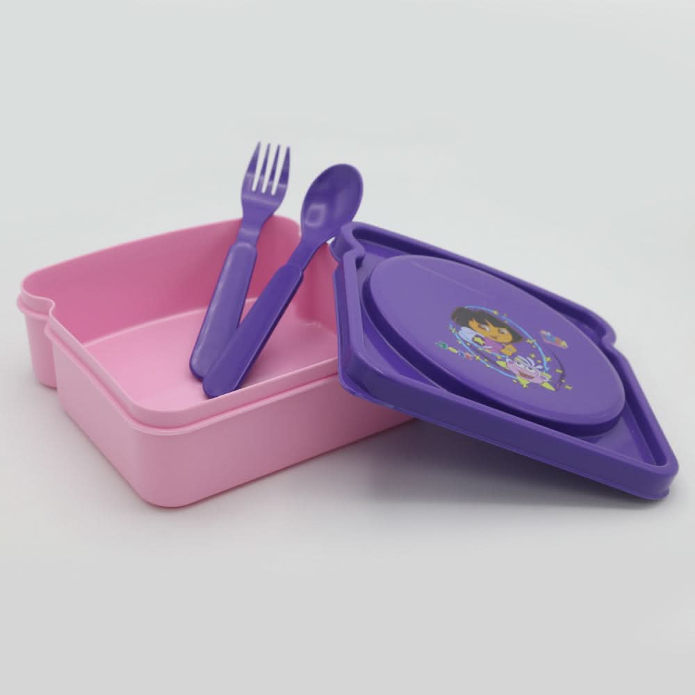 Lunch Box JZ-996 - Pink, Kids, Tiffin Boxes And Bottles, Chase Value, Chase Value