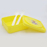 Lunch Box JZ-996 - Yellow, Kids, Tiffin Boxes And Bottles, Chase Value, Chase Value