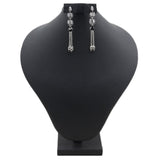 Women's Fancy Zarcon Earrings - Silver, Women, Earrings & Tops, Chase Value, Chase Value