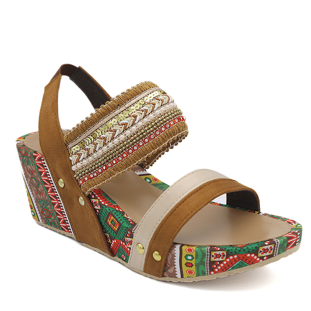 Women's Sandal - Mustard, Women, Heels, Chase Value, Chase Value