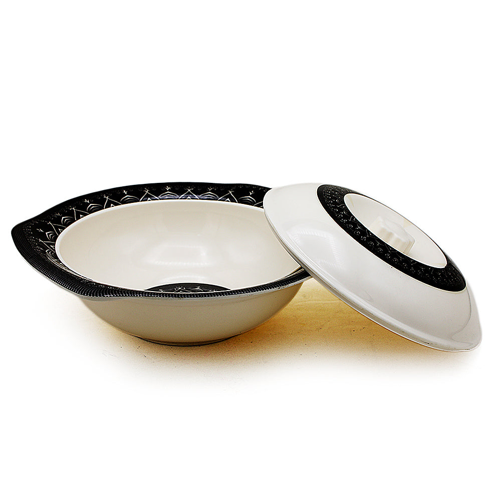 Bowl With Lid - Black, Home & Lifestyle, Serving And Dining, Chase Value, Chase Value
