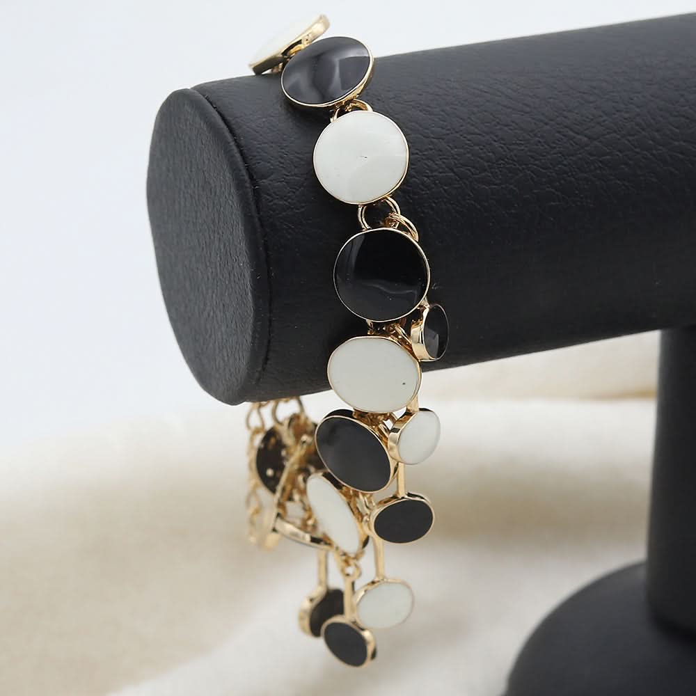 Women's Meena Bracelet - Black, Women, Bangles & Bracelets, Chase Value, Chase Value