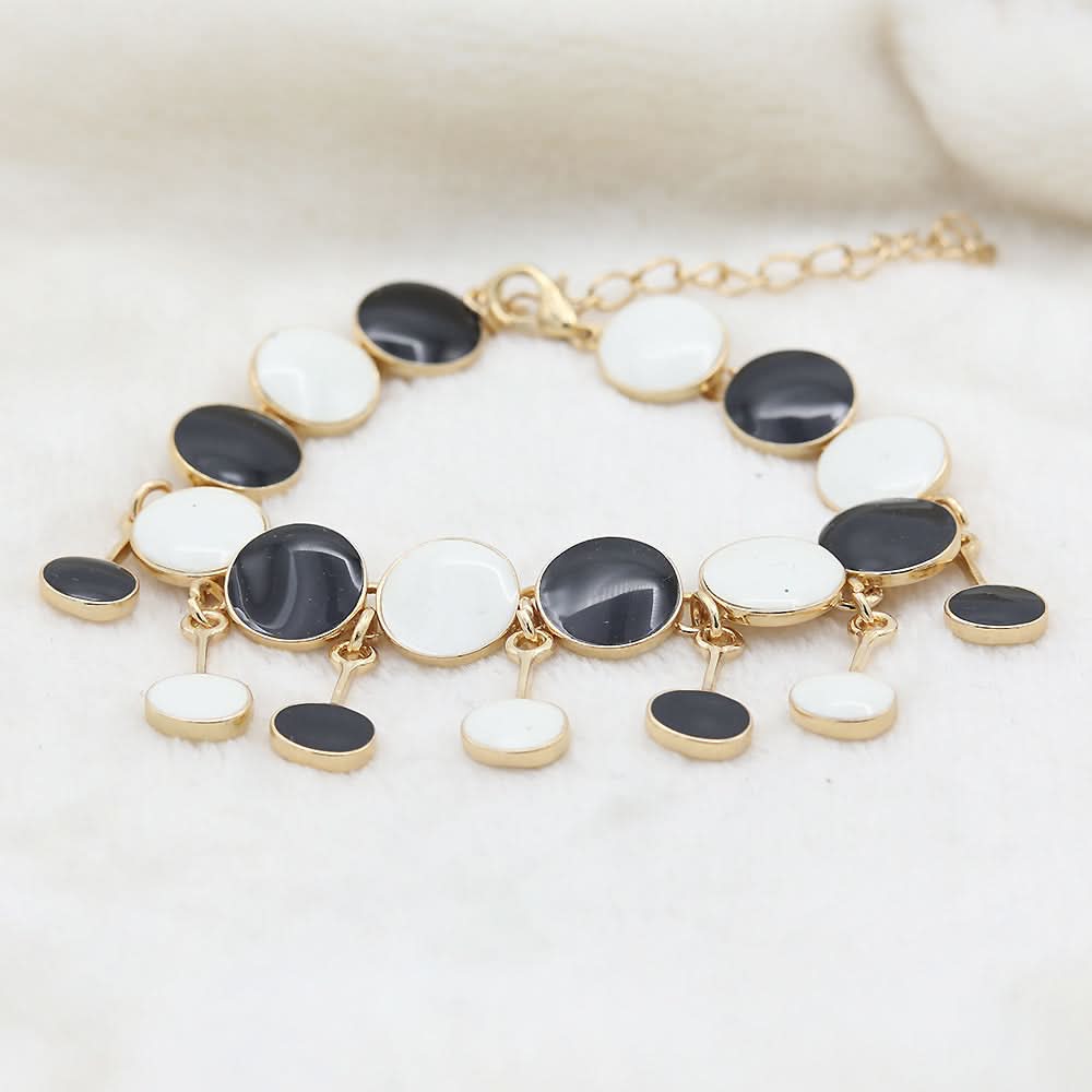 Women's Meena Bracelet - Black, Women, Bangles & Bracelets, Chase Value, Chase Value