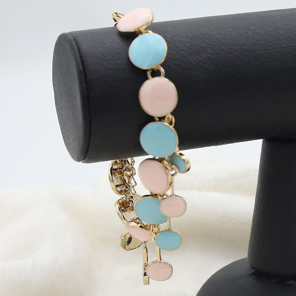 Women's Meena Bracelet - Pink, Women, Bangles & Bracelets, Chase Value, Chase Value