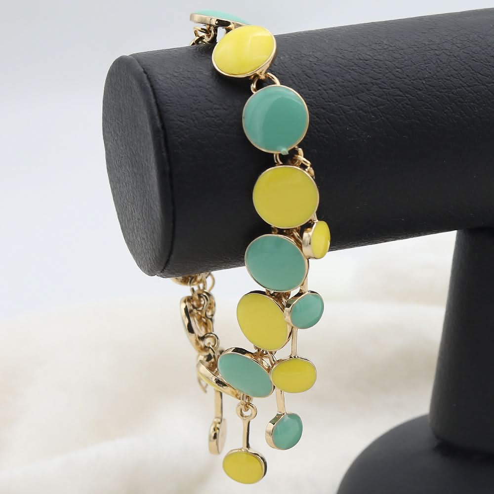 Women's Meena Bracelet - Yellow, Women, Bangles & Bracelets, Chase Value, Chase Value