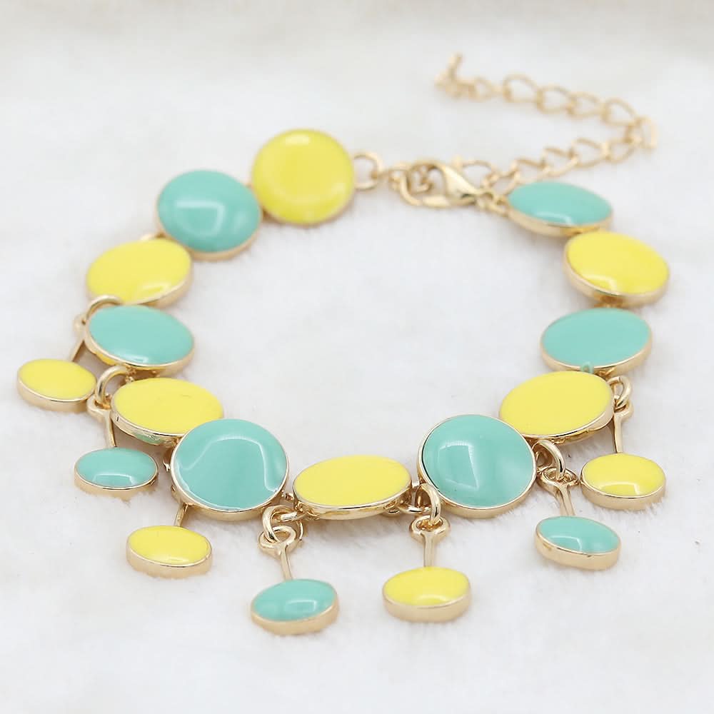Women's Meena Bracelet - Yellow, Women, Bangles & Bracelets, Chase Value, Chase Value