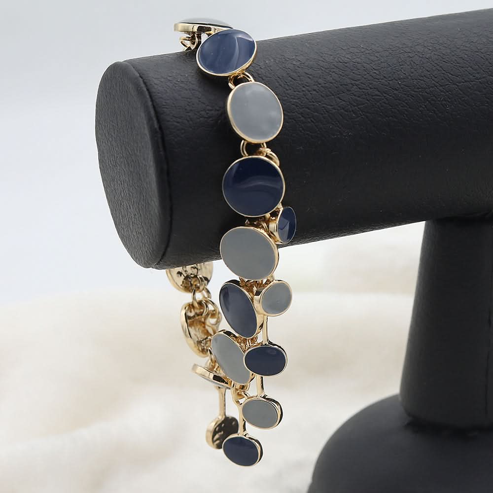 Women's Meena Bracelet - Navy Blue, Women, Bangles & Bracelets, Chase Value, Chase Value